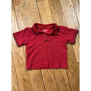 Disney Pixar Cars Lightning McQueen Polo Shirt Toddler‎ Boy 12 Months